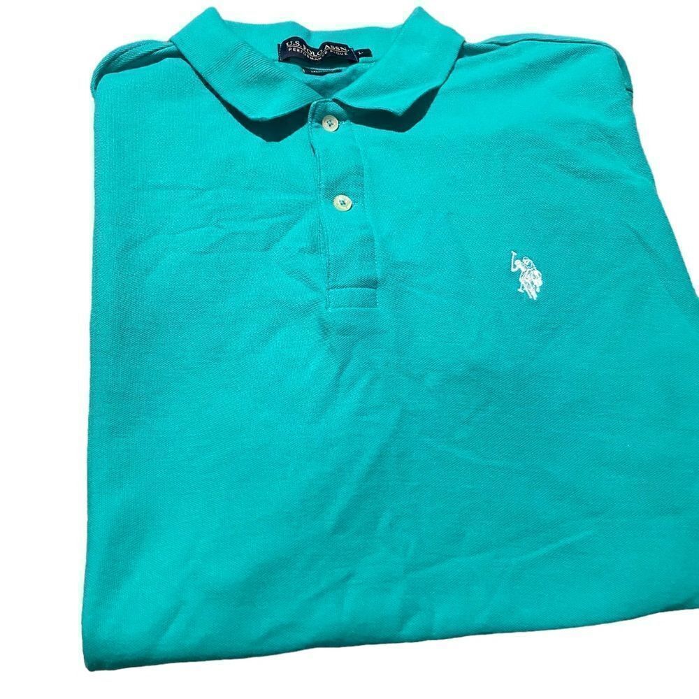 US Polo Assn performance pique size large excellent condition